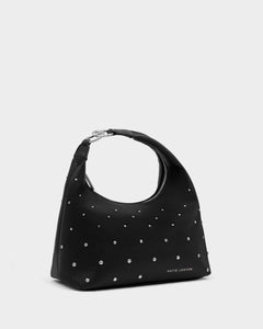 Black Meela Studded Multiway Bag