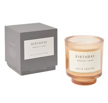 Load image into Gallery viewer, Sentiment Candle &#39;Birthday&#39; -English Pear and White Tea
