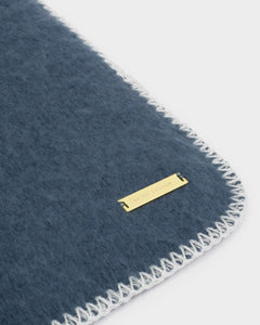 Whipstitch Scarf Blue