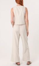 Load image into Gallery viewer, EMBROIDERED LEAF TIE FRONT TOP &amp; TROUSER CO ORD SET