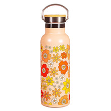 Load image into Gallery viewer, 70s Floral Water Bottle