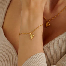 Load image into Gallery viewer, &#39;Friendship&#39; Waterproof Gold Bridal Charm Bracelet