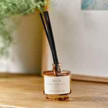 Load image into Gallery viewer, Sentiment Reed Diffuser &#39;Mum&#39; - Fresh Linen