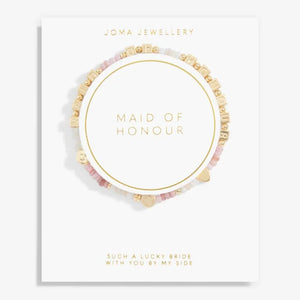 Bridal Happy Little Moments 'Maid Of Honour' Bracelet