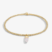 Load image into Gallery viewer, Rose Quartz Crystal Anklet