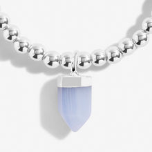 Load image into Gallery viewer, Blue Agate Crystal Anklet