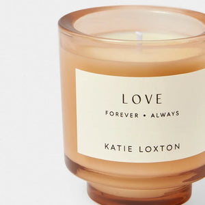 Sentiment Candle 'Love'  - Peach Rose and Sweet Mandari