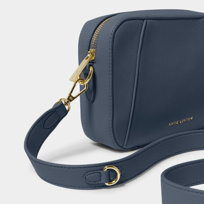 Slate blue Hana cross body bag