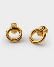 Load image into Gallery viewer, Demi Waterproof Gold Oversized Stud Earrings