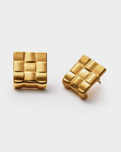 Load image into Gallery viewer, Era Waterproof Gold Oversized Stud Earrings