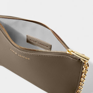 Mink Astrid Chain Clutch