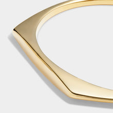 Load image into Gallery viewer, Signet Waterproof Gold Bangle