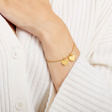 Load image into Gallery viewer, &#39;Love Above All&#39; Waterproof Gold Charm Bracelet