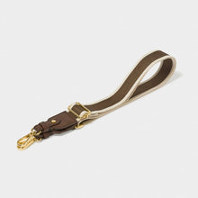 Load image into Gallery viewer, Chocolate Stripe Canvas Bag Strap