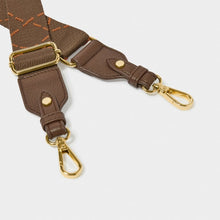 Load image into Gallery viewer, Brown and Orange Canvas Bag Strap