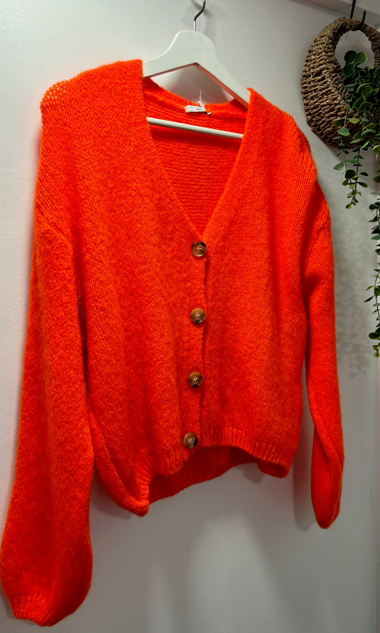 Cropped Mohair Cardigan – CHIC