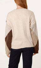 Load image into Gallery viewer, Neutral Argyle Cardigan