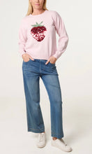 Load image into Gallery viewer, Sequin Strawberry Jumper