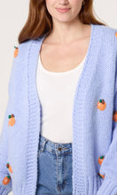 Load image into Gallery viewer, Orange Cardigan - Blue