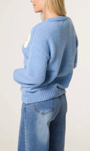 Load image into Gallery viewer, Blue Daisy Jumper