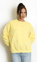 Load image into Gallery viewer, Yellow Bow Sweatshirt