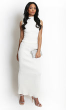 Load image into Gallery viewer, OFF WHITE TEXTURED SKIRT