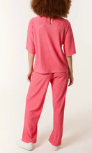 Load image into Gallery viewer, CORAL TEXTURED T-SHIRT &amp; TROUSER CO ORD SET