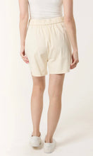 Load image into Gallery viewer, CREAM HIGH WAIST PLEATED SHORTS