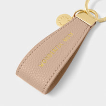 Load image into Gallery viewer, Sentiment Loop Keyring &#39;Wonderful Mum&#39;