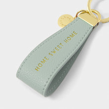 Load image into Gallery viewer, Sentiment Loop Keyring &#39;Home Sweet Home&#39;
