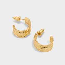 Load image into Gallery viewer, Cleyo Hoop Earrings