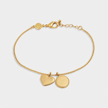 Load image into Gallery viewer, &#39;18th Birthday&#39; Waterproof Gold Sentiment Bracelet