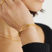 Load image into Gallery viewer, Arabella Waterproof Gold Bangle