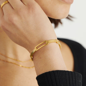 Arabella Waterproof Gold Bangle