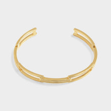 Load image into Gallery viewer, Arabella Waterproof Gold Bangle
