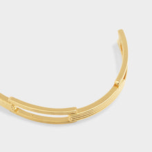Load image into Gallery viewer, Arabella Waterproof Gold Bangle