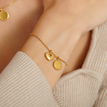 Load image into Gallery viewer, &#39;Family Forever&#39; Waterproof Gold Charm Bracelet