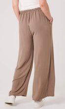 Load image into Gallery viewer, MOCHA DRAWSTRING WIDE LEG TROUSER