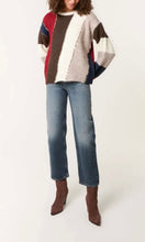 Load image into Gallery viewer, STRIPED SEQUIN DETAILS JUMPER