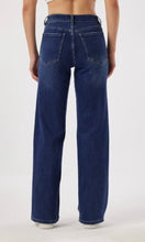 Load image into Gallery viewer, Denim Blue Wide Leg Stretch Jeans