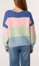 Load image into Gallery viewer, PASTEL MULTI BLOCK STRIPE KNIT JUMPER