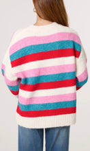 Load image into Gallery viewer, BRIGHT STRIPE OVERSIZED JUMPER