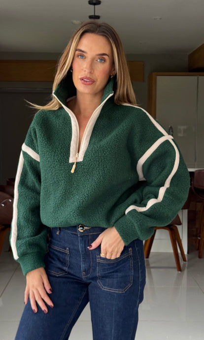 Lulu Fleece Green