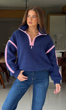Load image into Gallery viewer, Lulu Fleece Navy