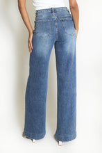 Load image into Gallery viewer, Blue Dad Fit Super Stretch Jeans