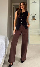 Load image into Gallery viewer, Harmonia Knitted Waistcoat Black