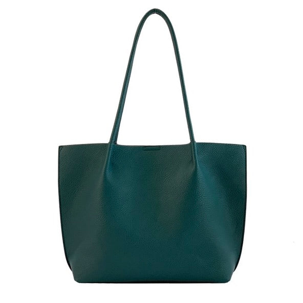 Teal Bag in a Bag Tote