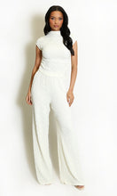 Load image into Gallery viewer, Cream Textured Ruched Co Ord