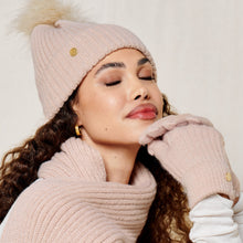 Load image into Gallery viewer, Pink Knitted Gloves