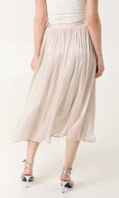 Load image into Gallery viewer, STONE MESH SHIMMER MIDI SKIRT